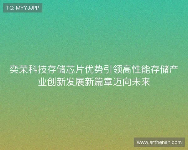 奕荣科技存储芯片优势引领高性能存储产业创新发展新篇章迈向未来